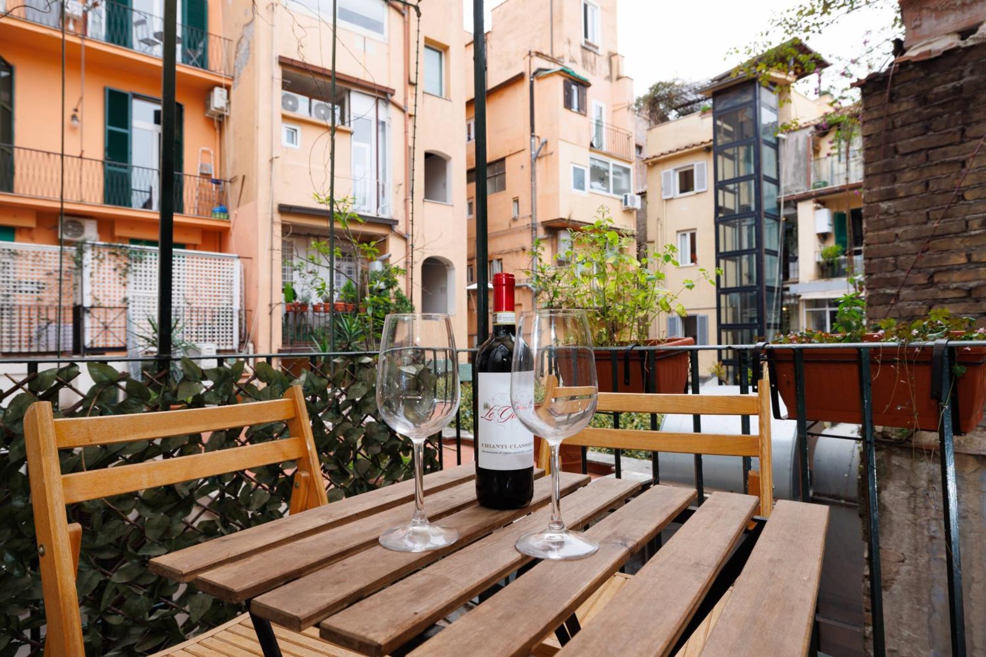 Gesu E Maria Balcony Apt At Spanish Steps روما المظهر الخارجي الصورة